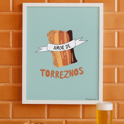 ILUSTRACIÓN "Amor de torreznos"