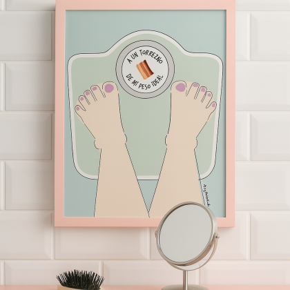 ILUSTRACIÓN "A un torrezno de mi peso ideal"